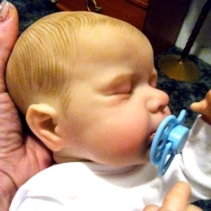 20in real life like silicone baby doll